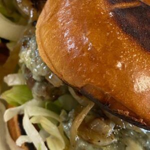Beef & Stilton Smash Burger