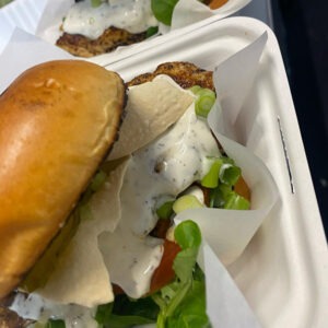 Cajun Chicken Burger