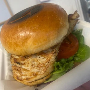Plain Chicken Burger
